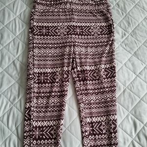 Maurices size small maroon leggings